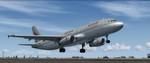 FSX/P3D  Airbus A320-200 Qatar package