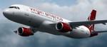 FSX/P3D >3 & 4  Airbus A320-200 Virgin America Updated