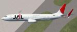 FSX JAL Express Boeing 737-800 textures
