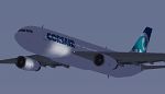 FS2000
                  Corsair (new colors) Airbus A330-200 