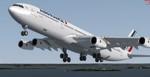FSX/P3D >v4 Airbus A340-300 Air France package v2