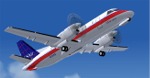 FS2004                   Saab 340 in US Air Express Textures only