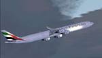 FS2000
                  Emirates, Airbus A340-600 