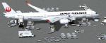 FS2004 Japan Airlines Airbus A350-1000 AGS-4G