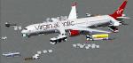 FS2004 Virgin Atlantic "Ruby Slipper" Airbus A350-1000
