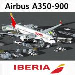 FS2004 Iberia Airbus A350-900 AGS-G4e