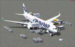 FS2004 Finnair Airbus A350-900 v4