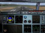 FS2004
                  Airbus A-380 Panel.