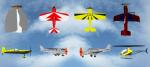 3D Aerobatic Aircraft Collection