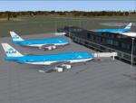 FSX Boeing 747-400 KLM Textures & Traffic