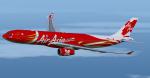 Thomas Ruth A330-300 RR Air Asia "Xcintillating Phoenix"  Textures 