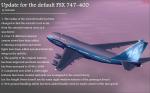 Update for the default FSX 747-400 by hothaifah