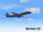 FS2004 United Airlines Rainbow Texture for Boeing 737-400