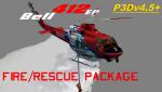 P3Dv4.5+ Bell 412EP Fire/Rescue Pack 