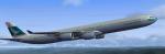 FSX Cathay Pacific A340-600 Textures