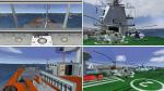 FS2004 Features For Pilotable Russian Helicopter Carrier Leningrad 