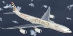 FSX Etihad Airways Airbus A340-541 Textures