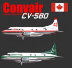 FSX/P3D Convair CV-580 Air Tanker Repaint Pack