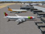 FSX Airbus A340-300 TAP Portugal Textures