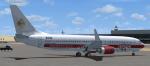 Oceanic and Ajira textures for the default 737-800