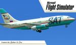 FS2004 Boeing 737-200 SAT RA-73003 Textures