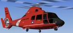 FS2004
                  USCG Air Station Detroit HH-65B Textures only