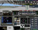 FSX/FS2004 Boeing C17 2D Panel