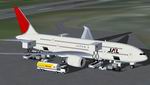 FSX
                  Japan Airlines Boeing 700 Double Decker Twin Concept