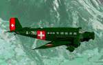 Junkers
                    Ju-52/3m G4E Swiss Air Force A-702 1939 FS2000 only