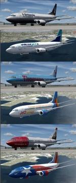 FSX/P3D 3.4 Native Boeing 737-300 Multi Package 2