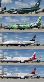 FSX/P3D  Native Boeing 737-400 Multi Package 1 updated