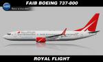 FAIB Boeing 737-800 Royal Flight Textures