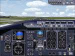 Boeing
                  737-400 Panel with Throttle Quadrant for FS2000 Pro