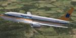 FS2004/FSX Boeing 737-800 Hapag Lloyd old colors