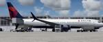 FSX/Prepar3D Boeing 737-900ER Delta 4 Livery Package