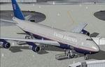 Boeing 747-200 United Old Colors