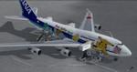 FSX/P3D Boeing 747-400 ANA Pokemon 'Jet '98' Package