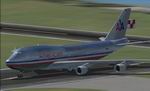 FSX
                  Boeing 747-400 American Airlines Textures only. 