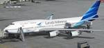 Boeing 747-400  Garuda Indonesia package