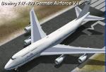 Boeing
                  747-400 German Airforce V.I.P Transport.