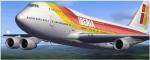 Boeing 747-400 Iberia Textures