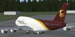 FSX Boeing 747-400 UPS Textures