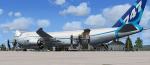 Boeing 747-8F Cargo Rollout Colors with Enhanced VC