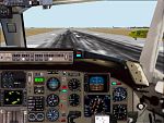 FS2000
                    - panel - 757 1st officer's postion with moveable yoke