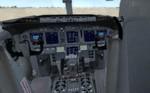 FSX/P3D >v4 Boeing 767-300ER Blue Panorama package