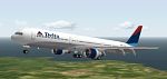 FS2000
                  Delta new colors Boeing 767-400ER (ProMaxL2) 