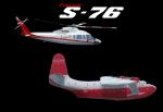 FSX/P3D Sikorsky S76 Coulson Texture Pack