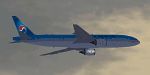 FS2000
                  Korean Air Boeing 777-200