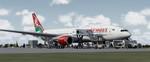 FSX/P3D Boeing 777-200ER  Kenya Airways Package