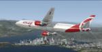 FSX/P3D Boeing 767-300ER Air Canada Rouge package